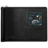 San Jose Sharks¬Æ Leather Bill Clip Wallet
