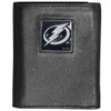 Tampa Bay Lightning¬Æ Deluxe Leather Tri-fold Wallet