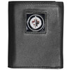 Winnipeg Jets¬ô Deluxe Leather Tri-fold Wallet