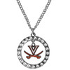 Virginia Cavaliers Rhinestone Hoop Necklaces