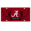Alabama Crimson Tide Styrene License Plate