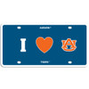 Auburn Tigers Styrene License Plate