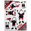 Arkansas Razorbacks Family Decal Set Small