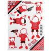 N. Carolina St. Wolfpack Family Decal Set Small