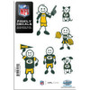 Green Bay Packers Family Decal Set Small