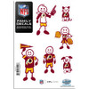 Washington Commanders Family Decal Set Small
