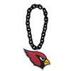Arizona Cardinals Fan Chain Necklace NFL Foam Chain Fan Gear Black