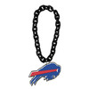 Buffalo Bills Fan Chain Necklace NFL Foam Chain Fan Gear Black