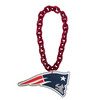 New England Patriots Fan Chain Necklace NFL Foam Chain Fan Gear Red