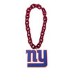 New York Giants Fan Chain Necklace NFL Foam Chain Fan Gear Red