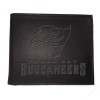 Tampa Bay Buccaneers Leather Blackout Bi-fold Wallet