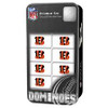 Cincinnati Bengals Double Six Domino Set NFL Game Set Fan Collectible