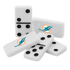 Miami Dolphins Double Six Domino Set NFL Game Set Fan Collectible