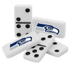 Seattle Seahawks Double Six Domino Set NFL Game Set Fan Collectible