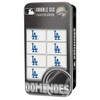 Los Angeles Dodgers Double-Six Dominoes Set