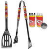 Kansas City Chiefs 2pc BBQ Set with Tailgate Salt & Pepper Shakers