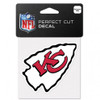 Kansas City Chiefs Decal 4x4 Perfect Cut Color Kansas City Chiefs Decal 4x4 Perfect Cut Color
