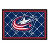 NHL - Columbus Blue Jackets 5x8 Rug 59.5"x88"