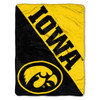 Iowa Hawkeyes Blanket 46x60 Micro Raschel Halftone Design Rolled Iowa Hawkeyes Blanket 46x60 Micro Raschel Halftone Design Rolled