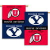 BYU - Utah 2-Sided 28" X 40" Banner W/ Pole Sleeve House Divided