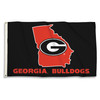 Georgia Bulldogs 3 Ft. X 5 Ft. Flag W/Grommets
