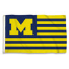 Michigan Wolverines 3 Ft. X 5 Ft. Flag W/Grommets