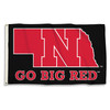 Nebraska Cornhuskers 3 Ft. X 5 Ft. Flag W/Grommets