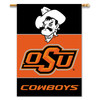 Oklahoma State Cowboys 2-Sided 28" X 40" Banner W/ Pole Sleeve