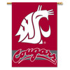 Washington State Cougars 2-Sided 28" X 40" Banner W/ Pole Sleeve