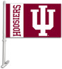 Indiana Hoosiers Car Flag