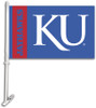 Kansas Jayhawks Car Flag