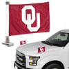 Oklahoma Sooners Ambassador 4" x 6" Car Flag Set of 2