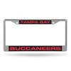 Tampa Bay Buccaneers Laser Chrome License Plate Frame