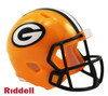 Green Bay Packers Helmet Riddell Pocket Pro Speed Style