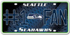 Seattle Seahawks License Plate #1 Fan