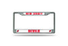 New Jersey Devils License Plate Frame Chrome - Special Order