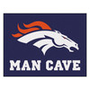 Denver Broncos Man Cave All-Star Bronco Head Primary Logo Navy
