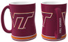 Virginia Tech Hokies Coffee Mug - 14oz Sculpted Relief