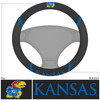 Kansas Jayhawks Embroidered Steering Wheel Cover