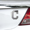 Cleveland Guardians Molded Chrome Emblem "Block C" Primary Logo