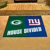NFL House Divided - Packers / Giants House Divided Mat House Divided Multi