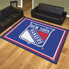 NHL - New York Rangers 8x10 Rug 87"x117"