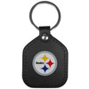 Pittsburgh Steelers Leather Square Key Chains