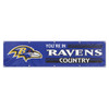 Baltimore Ravens Giant 8' x 2' Banner Wall Decor NFL Fan Display