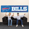 Buffalo Bills Giant 8' x 2' Banner Wall Decor NFL Fan Display