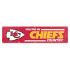 Kansas City Chiefs Giant 8' x 2' Banner Wall Decor NFL Fan Display