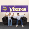 Minnesota Vikings Giant 8' x 2' Banner Wall Decor NFL Fan Display