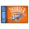Oklahoma City Thunder Starter Mat Accent Rug - 19in. x 30in. OKC Primary Logo & Wordmark