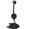 Anaheim Ducks® Steel Navel Ring