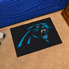 Carolina Panthers Starter Mat Accent Rug - 19in. x 30in. Panther Head Primary Logo